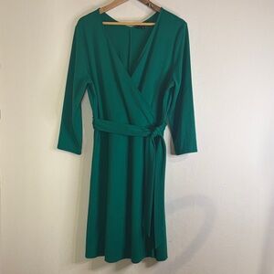 Gorgeous Green Wrap Dress